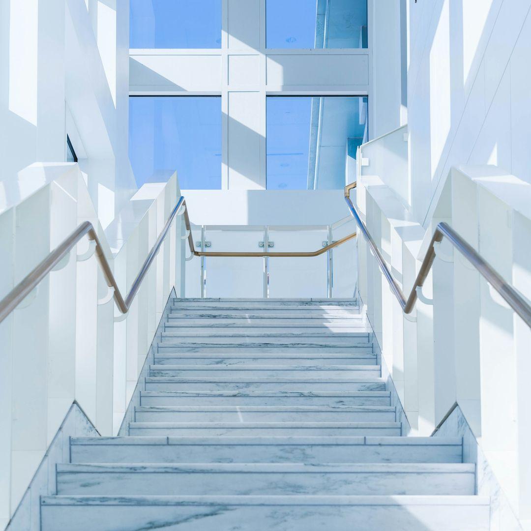 Steintreppe in Marmir